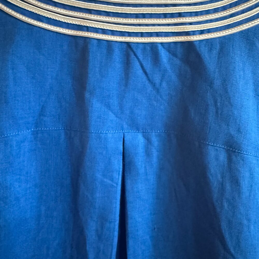 NWT Ulla Popken 100% Linen Caftan - Plus Size - Picture 3 of 9